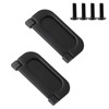 2 Pack Flush Pull Handle, Hidden Recessed Door Handle for