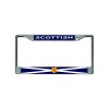 DIGIART SCOTLAND SCOTTISH FLAG The Saltire Chrome Metal Car License