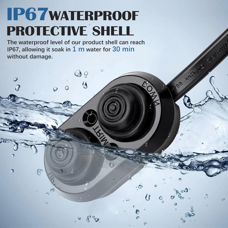 Boat Tilt Trim Switch Push Button Switch with IP67 Waterproof,