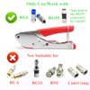 Gaobige Coax Cable Crimper Tool Kit, rg6 rg59 Coaxial Compression