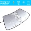 Windshield Sun Shade Compatible with Subaru Outback 2004-2009 Foldable Front