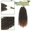 Boho Senegalese Pretwisted Crochet Hair 8 Packs Pre Looped Goddess
