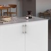 KNOKLOCK 10 Pack 3.75 Inch(96mm) Kitchen Cabinet Handles Brushed Satin