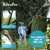 TelesPro Extendable Tree Trimmer: Manual Pole Saw | 6-24ft Telescoping