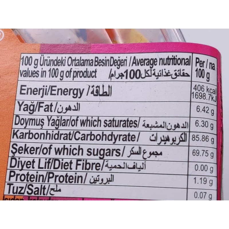 Bonart Tayas Damla Asst. Chewy Candy 800gr