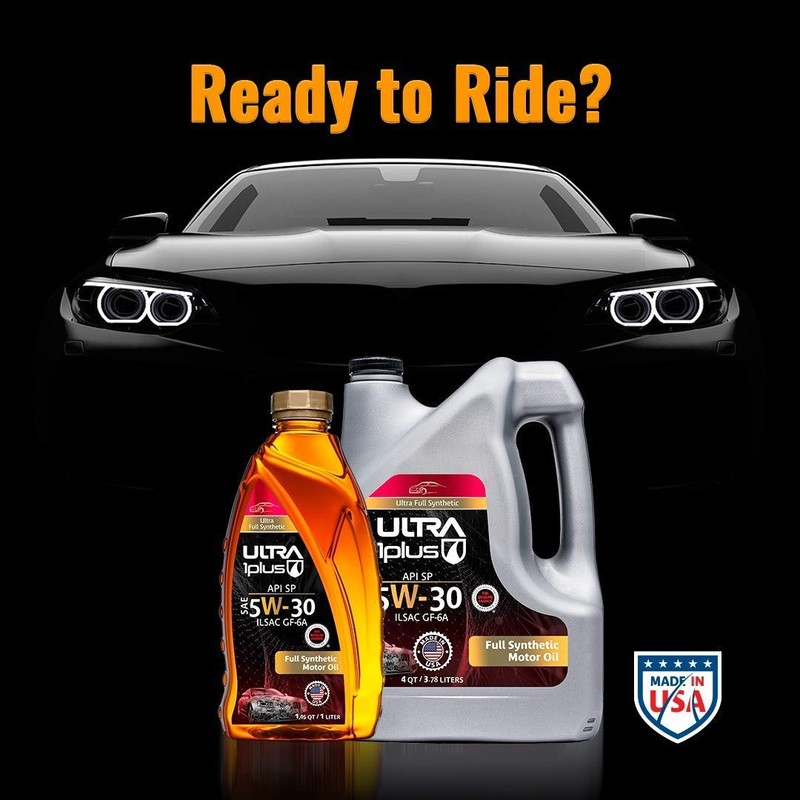 Ultra1Plus SAE 5W-30 Full Synthetic Motor Oil API SP ILSAC