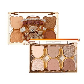 Paleta De Sombras De Ojos De 6 Colores, Mate Y Brillante. Sombras De Ojos Fáciles De Difuminar Y De Larga Duración. Maquillaje De Ojos Modulable Y... 
