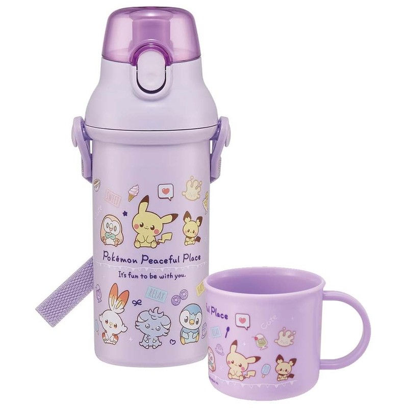 Skater KE4AAG-A Antibacterial Cup, 6.8 fl oz (200 ml), Pokémon,