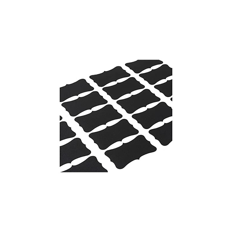 American Crafts Chalkboard Labels 20/Pkg-Scallop