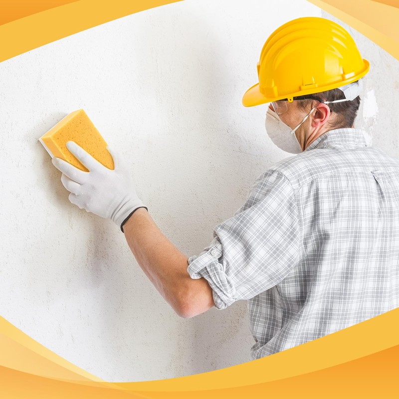 Gisafai 6 Pcs Drywall Sanding Sponge 9 x 4.5 x