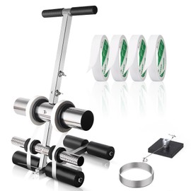 SWANSOFT Court Line Tape Machine, Parking Lot Striping Machine, Field Line Striping Machines, Floor Paint Tape Applicator Tape Pasting Machine for Asphalt Or Concrete, Driveway, Road Warning