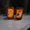 Solar Lights Outdoor Owl Fox in Stump LED Garden Lamp