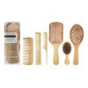 Cepillos Juego 6pcs De Bamb De Peine Para El Antiesttico