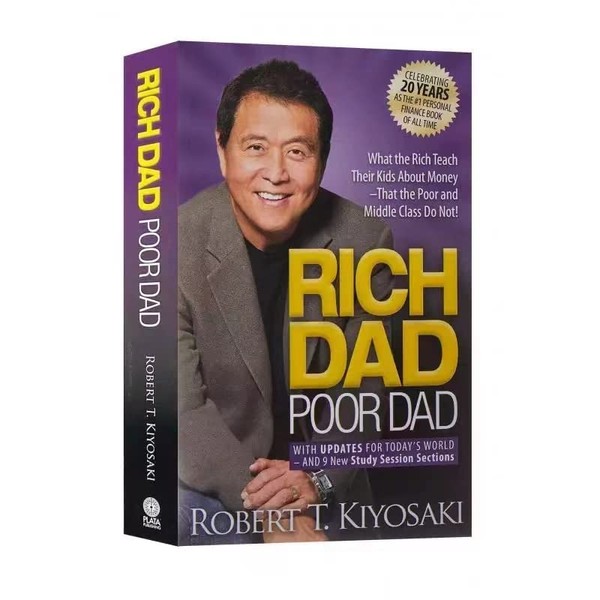A Library of Rich dad Poor Dad Book by Robert