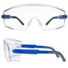B.ANGEL Safety Glasses Protective Goggles Over Glasses,Protective Glasses with Clear