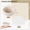 Mini Banneton Basket, Pack of 10 Proofing Basket, Banneton Bread