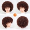 MKJVEN Small Afro Wigs for Kids 4-10,70S Afro Wig Small