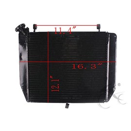 SLMOTO Motorcycle Engine Cooling Radiator Fit For YAMAHA YZF-R1 YZF R1 2002-2003 Black
