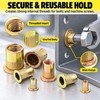Manual Rivet Nut Gun for M3–M8 Threaded Inserts – Double-Handle