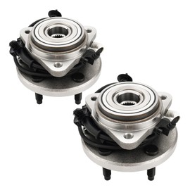 KAX 515052 Pair Front Wheel Bearing and Hub Assembly fit for 1996-2000 Ford Explorer,for 2001-2005 Ford Explorer Sport Trac,for 2003-2008 Ford Ranger,5 Lugs w/ABS