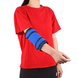 Elbow Splint Arm Fracture Brace Immobilizer Elbow Adjustable Immobilizing Braces for Cubital Tunnel Ulnar Nerve Broken Stabilizer Womens Youth Soft Pm Night Time Sleeping Medical Equipment (Medium)