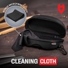 NoCry Storage Case for Safety Glasses with Felt Lining, Reinforced