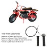 2PCs Twist Throttle Cable Handle Accelerator Handle Grips Replacement for