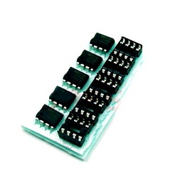 PQMEGA 5 pcs. x LM358 Op Amp with Socket #A170