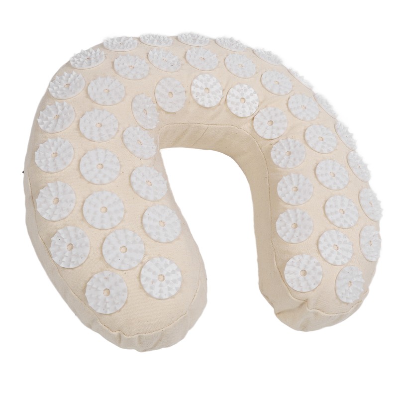 Acupressure Neck Pillow U Shaped Acupoint Massage Reduce Pain Memory