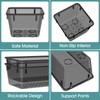 WOWBOX 25 PCS Plastic Drawer Organizer Set, Desk Drawer Divider