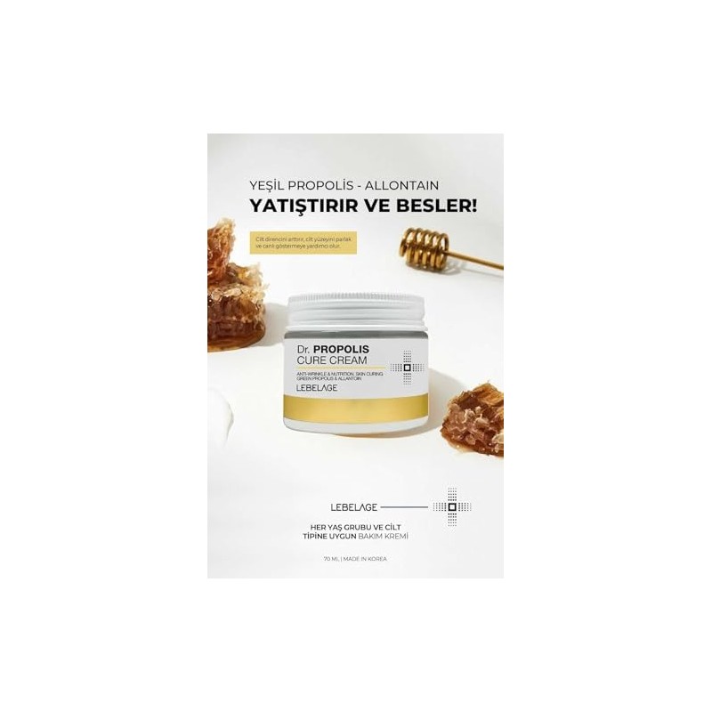 Crema Facial Coreana/Nutritiva De Dr. Cure Propoleo (1pz)