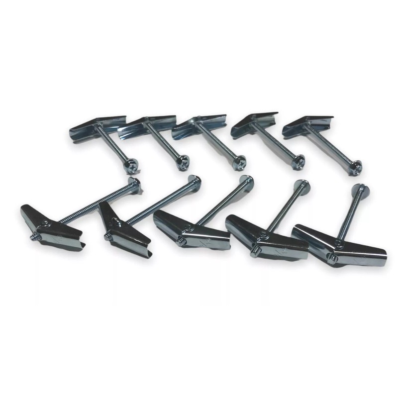 Unbranded 10 SETS 3" LONG WALL HANGING BUTTERFLY ANCHORS DRYWALL