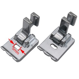 ckpsms Brand - CY-9908L 2PCS Low Shank Metal Double Welting Cording Piping Foot/Feet