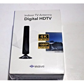 WAVE DIGITAL HDTV INDOOR ANTENNA 1080P 4K