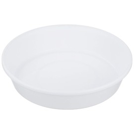 Richell Medium Deep Plate, No. 6, White (W)
