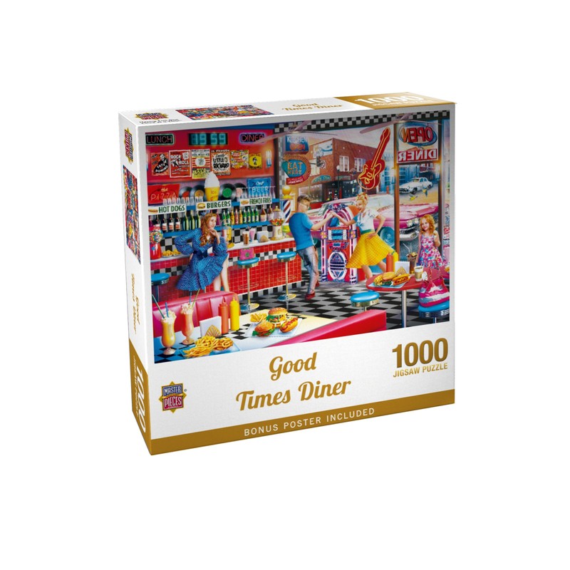 Masterpieces 1000 Piece Jigsaw Puzzle for Adults and Families -