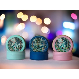 TINIT Tooth Fairy Tin Box Boy Girl Keepsake Teeth Storage child toddler baby kid gift present birthday first tooth bag pouch (Girl Fairy (Pink Design))