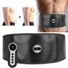 Smart Abdominal Muscle Trainer TENS PU Leather Slimming Belt Rechargeable