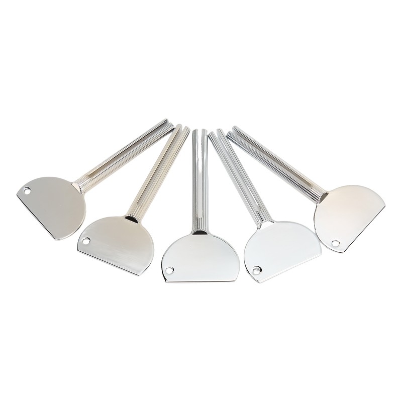 5pcs Tube Toothpaste Squeezer Roller Stainless Steel Manual Labor Saving