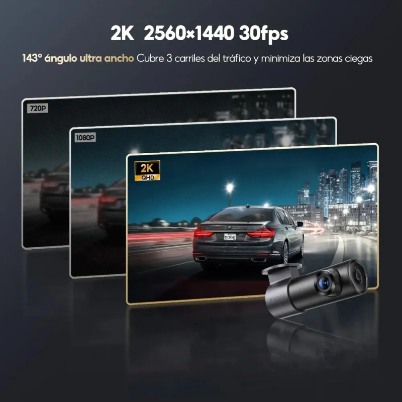 Camara Para Auto M310 2k (2560*1440) 70mai, Camara Para Automovil