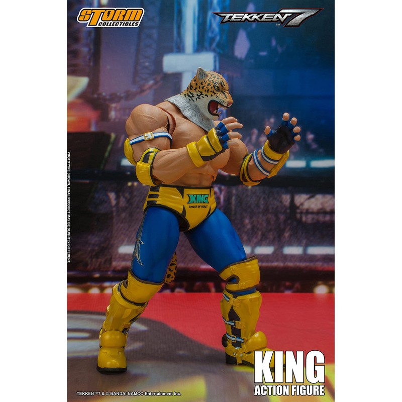 Storm Collectibles - Tekken 7 - King, 1/12 Action Figure,