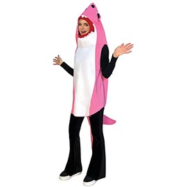 Rasta Imposta Ultimate Pink Shark Party Costume Dress Up Playtime Imagination Costumes, Adult Sizes S-M & L-XL (Small-Medium)