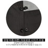 YEGYEONG 전면 지퍼 포켓 망사 원피스 앞치마 대 PO-800, 검정색데님(8008...,