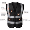 AKEIVN Hi Vis Vests for Women Men High Visibility Reflective