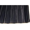 Track Curtain, Pleated Rear Curtain, Black, Leather Style, Grade 3