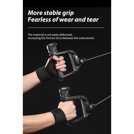 Weight Lifting Gloves Workout Gloves for Men Women, Wrist Wraps Wrist Straps for Weightlifting, Lifting Wrist Wraps Gym Gloves for Men Workout Gloves Women (Black+Red, Medium)