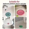 Inmorven Bathroom Sink Drain Strainers - 5 Pack Silicone Hair