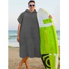 SUN CUBE Surf Poncho Changing Robe with Hood, Thick Quick