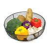 CAXXA Countertop Fruit Bowl, Wire Basket for Fruits, Breads, Vegetables,Snacks,