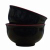 FISDEN 10 Pack Miso Soup Bowl with Spoon, Unbreakable Melamine